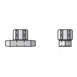 Inch Tube and Hose Clamps - Mounting Hexagon Rail Nut